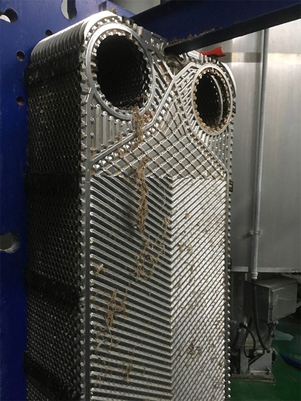 四川某厂换热器清洗